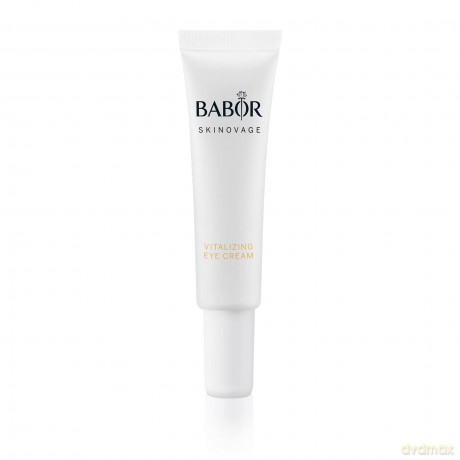 BABOR SKINOVAGE Vitalizing Eye Cream für müde Haut, Feuchtigkeitsspendende Augenpflege gegen Tränensäcke und Augenringe, Vegane Formel, 15 ml