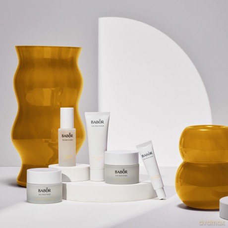 BABOR SKINOVAGE Vitalizing Mask für müde und fahle Haut, Feuchtigkeitsspendende Gesichtsmaske mit Vitamin C, Vegane Formel, 50 ml
