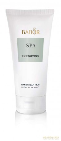 BABOR SPA Energizing Hand Cream rich, reichhaltige Handcreme für strapazierte, trockene Hände, feuchtigkeitsspendend, 100ml