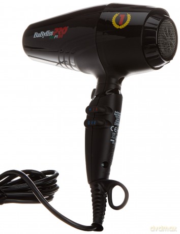 Babyliss Pro BAB7000IE Rapido Ultra Light Haartrockner Föhn mit Ionengenerator, schwarz