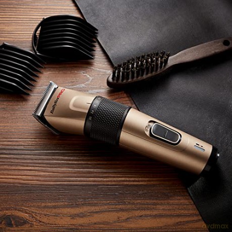 BaByliss PRO Cut Definer, Professioneller kabelloser Haarschneider mit Klingen aus Edelstahl, Ladestation und Aufbewahrungstasche, Haarschneidemaschine, FX862E
