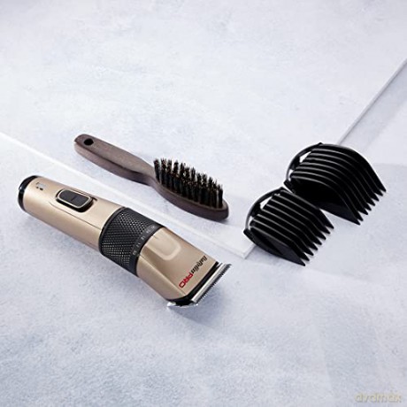 BaByliss PRO Cut Definer, Professioneller kabelloser Haarschneider mit Klingen aus Edelstahl, Ladestation und Aufbewahrungstasche, Haarschneidemaschine, FX862E