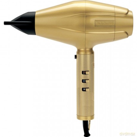 BABYLISS PRO GOLDFX FXBDG1E Professioneller digitaler Haartrockner mit 2200 W Leistung