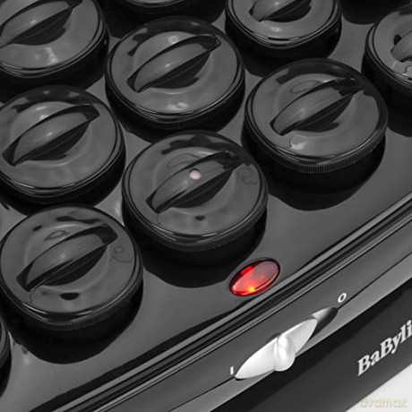 BaByliss Thermo Ceramic Rollers aufheizbare Lockenwickler mit Keramik-Beschichtung und Ionen-Technologie für Seidige langanhaltende Locken RS035E