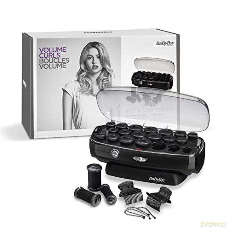 BaByliss Thermo Ceramic Rollers aufheizbare Lockenwickler mit Keramik-Beschichtung und Ionen-Technologie für Seidige langanhaltende Locken RS035E