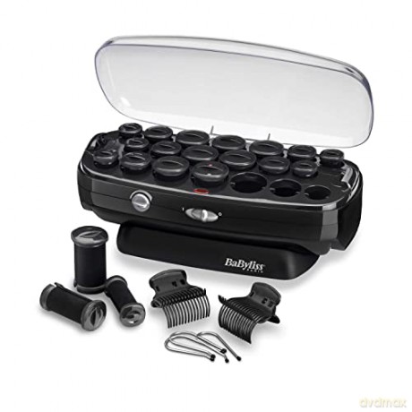 BaByliss Thermo Ceramic Rollers aufheizbare Lockenwickler mit Keramik-Beschichtung und Ionen-Technologie für Seidige langanhaltende Locken RS035E