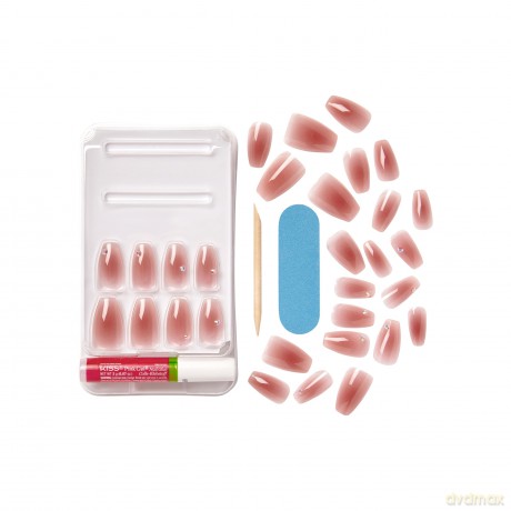 Bare-But-Better Premium Nails - Shine 30 pcs