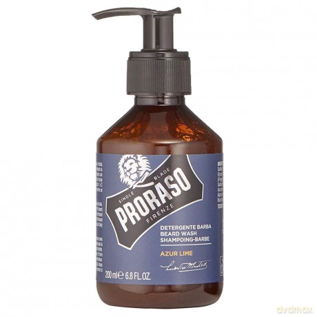 Beard Wash Azur Lime transparent 200 ml