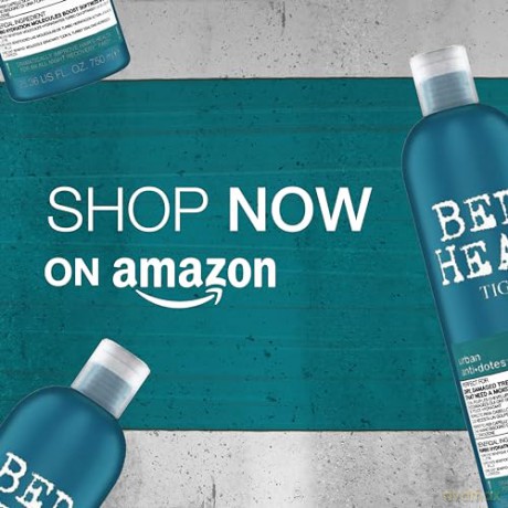 Bed Head by TIGI | Recovery Shampoo und Conditioner Set | Professionelle Haarpflege, bestehend aus Feuchtigkeitsshampoo und Conditioner | Für trockenes und strapaziertes Haar | 2 x 750 ml