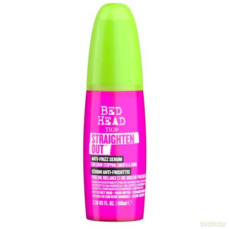Bed Head by TIGI Straighten Out Anti-Frizz-Serum für glattes und glänzendes Haar, 100 ml