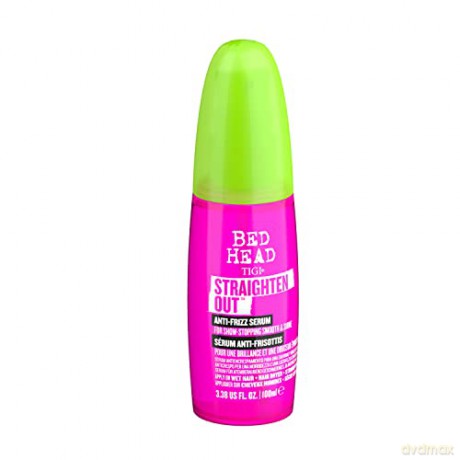 Bed Head by TIGI Straighten Out Anti-Frizz-Serum für glattes und glänzendes Haar, 100 ml