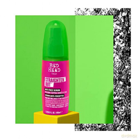 Bed Head by TIGI Straighten Out Anti-Frizz-Serum für glattes und glänzendes Haar, 100 ml
