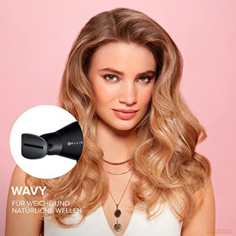Bellissima Creativity 4 You Professioneller Haartrockner, 4 Zubehörteile, Diffusor, intelligente Temperaturregelung, Ionentechnologie, Beauty-Tasche, 2 Geschwindigkeiten, 3 Temperaturen, 1800 W