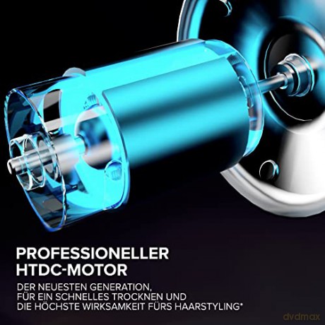 Bellissima Creativity 4 You Professioneller Haartrockner, 4 Zubehörteile, Diffusor, intelligente Temperaturregelung, Ionentechnologie, Beauty-Tasche, 2 Geschwindigkeiten, 3 Temperaturen, 1800 W