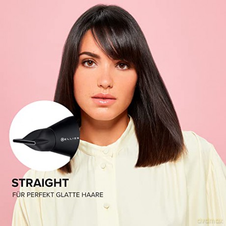 Bellissima Creativity 4 You Professioneller Haartrockner, 4 Zubehörteile, Diffusor, intelligente Temperaturregelung, Ionentechnologie, Beauty-Tasche, 2 Geschwindigkeiten, 3 Temperaturen, 1800 W