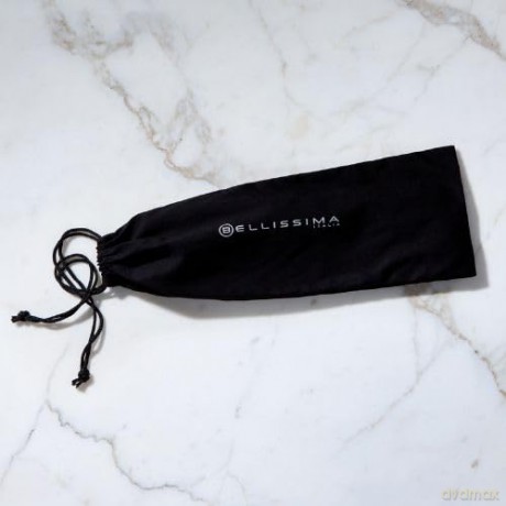 Bellissima Infrarot-Glätteisen, 4 Heizelemente, Keramik- und Keratinbeschichtung, 4 Temperaturen, flexibles Glätteisen, abgerundetes Design, schnelle Erwärmung, Beauty Bag