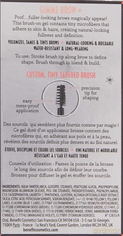 Benefit C-BE-027-04 Gimme Brow + Gel Volumizador Cejas, 4 - Medium, 1 Stück
