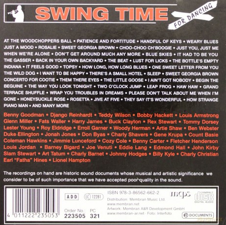 Various Artists: Swing Time - For Dancing... [BOX] [10CD]