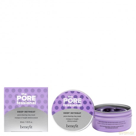Benefit The POREfessional Deep Retreat Mask - Porenreinigende Tonmaske (Mini), 1 g (1er Pack)