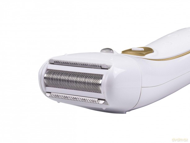 BEPER 3BEPI001-2in1 Epilierer, Kabel- oder Akkubetrieb, Plug&Play, zwei Köpfe, zwei Geschwindigkeiten, Rasierer und Silk-épil, schnelle Enthaarung, Licht, Etui und Bürste im Lieferumfang
