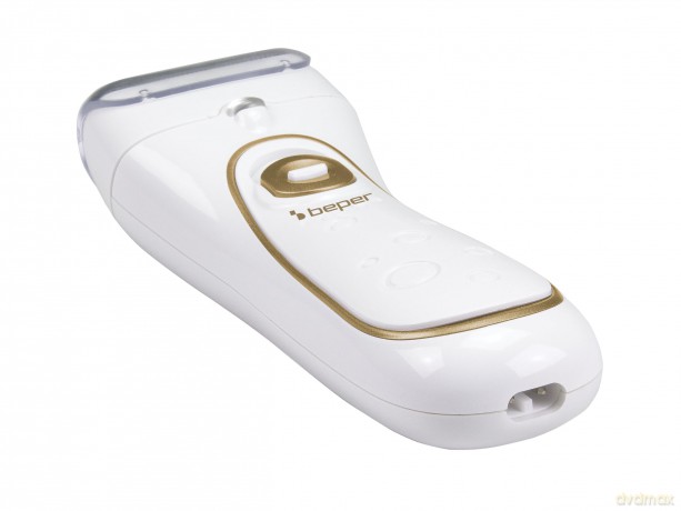 BEPER 3BEPI001-2in1 Epilierer, Kabel- oder Akkubetrieb, Plug&Play, zwei Köpfe, zwei Geschwindigkeiten, Rasierer und Silk-épil, schnelle Enthaarung, Licht, Etui und Bürste im Lieferumfang