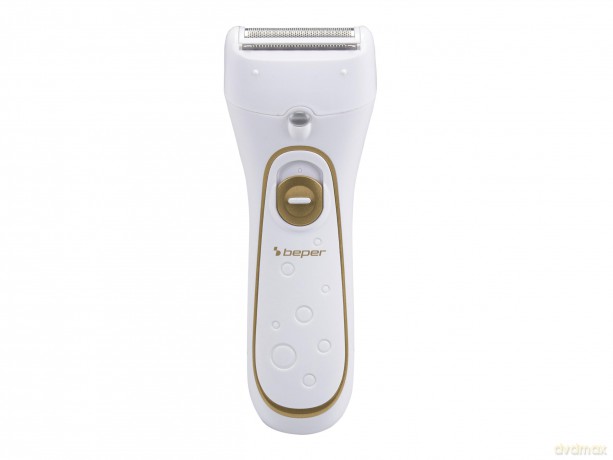 BEPER 3BEPI001-2in1 Epilierer, Kabel- oder Akkubetrieb, Plug&Play, zwei Köpfe, zwei Geschwindigkeiten, Rasierer und Silk-épil, schnelle Enthaarung, Licht, Etui und Bürste im Lieferumfang