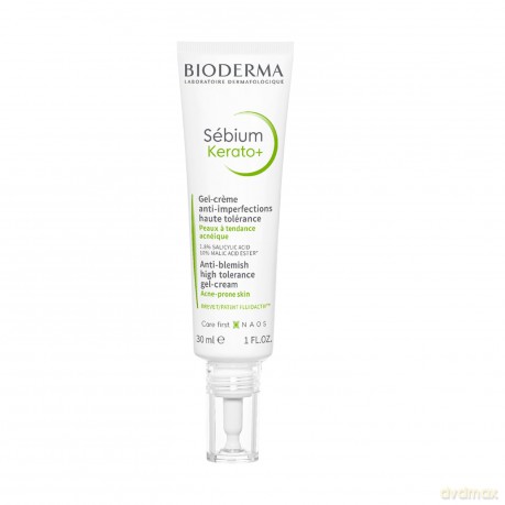 Bioderma Sébium Kerato+ Gel-Creme gegen Unreinheiten, 30 ml