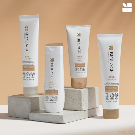Biolage Leave-In Cream für geschädigtes oder überstrapaziertes Haar, Stärkt Haarbrücken, bändigt widerspenstiges Haar und bietet Hitzeschutz bis zu 232°C, Vegan, Bond Therapy, 1 x 150 ml