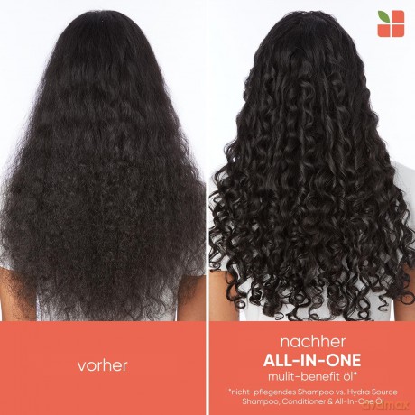 Biolage Pflegendes Multi-Benefit Haar-Öl für alle Haartypen, Mehr Glanz, Kontrolle und Feuchtigkeit, Unsichtbare und schnelleinziehende Formel mit Moringa-Öl, All-In-One, 1 x 125 ml
