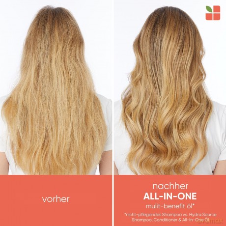 Biolage Pflegendes Multi-Benefit Haar-Öl für alle Haartypen, Mehr Glanz, Kontrolle und Feuchtigkeit, Unsichtbare und schnelleinziehende Formel mit Moringa-Öl, All-In-One, 1 x 125 ml