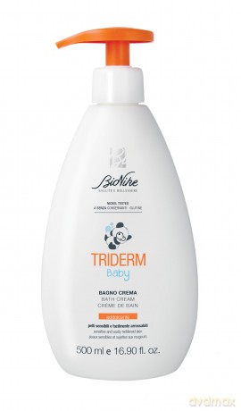BioNike Triderm Baby - Bagno Crema Detergente Neonati e Bambini, 500ml