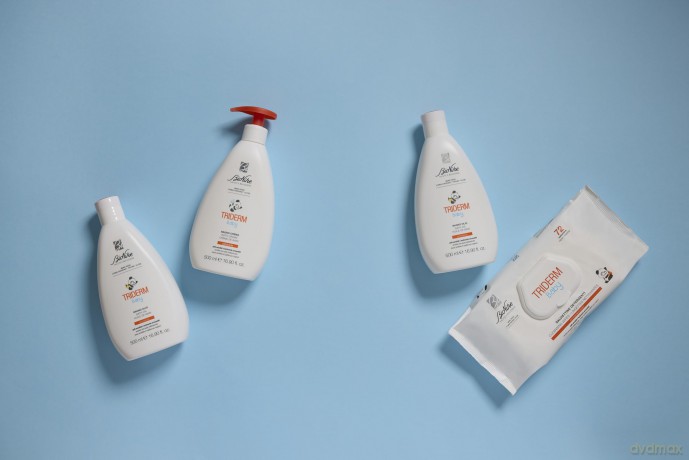 BioNike Triderm Baby - Bagno Crema Detergente Neonati e Bambini, 500ml