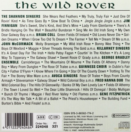 Various Artists: Wild Rover - Best Of Irish Music [BOX] [10CD]