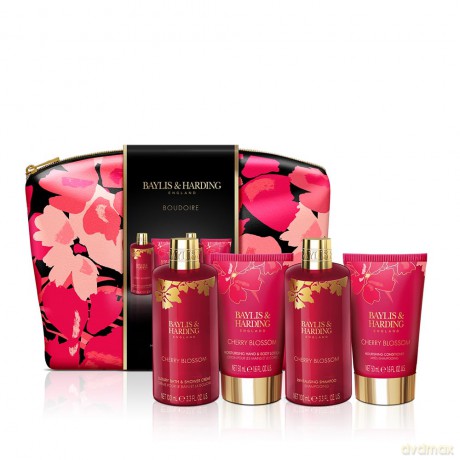 Body and hair care gift set Cherry blossom 4 pcs