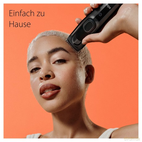 Braun Haarschneider Herren, Haarschneidemaschine Profi, Haare schneiden zu Hause, 9 Längeneinstellungen, 1 Kammaufsatz, 50 Min. NiMH-Akku Laufzeit, HC5310