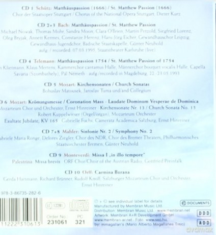 Various Artists: Corpus Christi [BOX] [10CD]
