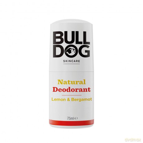 BULLDOG - Bodycare for Men | Lemon and Bergamotte Roll On Natural Deodorant | 24h Geruchsschutz | 75ml