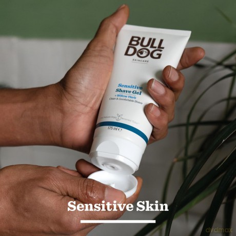 Bulldog Sensitive Shave Gel, 5,9 fl.Oz (175 ml) - Hautpflege für Männer