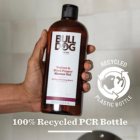 Bulldog Skincare Bulldog Duschgel, schwarzer Pfeffer und Vetiver, 500 ml