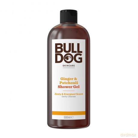 BULLDOG Skincare Duschgel für Herren, Ingwer & Patschuli, 500 ml
