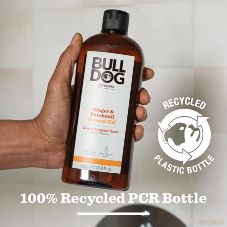 BULLDOG Skincare Duschgel für Herren, Ingwer & Patschuli, 500 ml