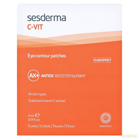 C VIT Eye Contour Patches 5x4 Milliliter