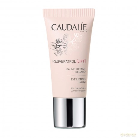 Caudalie Resveratrol Hautpflege für die Augenlider, wirkt gegen Falten, Balsam, 15 ml