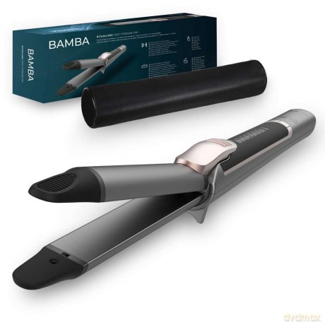 Cecotec Haarglätter Bamba RitualCare 1000 Titanium 2in1. Glätteisen und Lockenstab, Titanbeschichtung, Ultrabeschleunigtes Aufheizen, Touchscreen-Auswahl, Temperatur zwischen 140 und 220 Grad