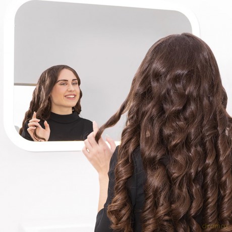 Cecotec Haarglätter Bamba RitualCare 1000 Titanium 2in1. Glätteisen und Lockenstab, Titanbeschichtung, Ultrabeschleunigtes Aufheizen, Touchscreen-Auswahl, Temperatur zwischen 140 und 220 Grad