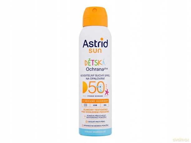 Children´s invisible dry spray for tanning SPF 50 Sun 150 ml