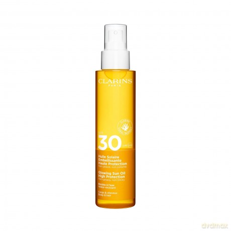 Clarins Glowing Sun Oil High Protection SPF30 150 ml