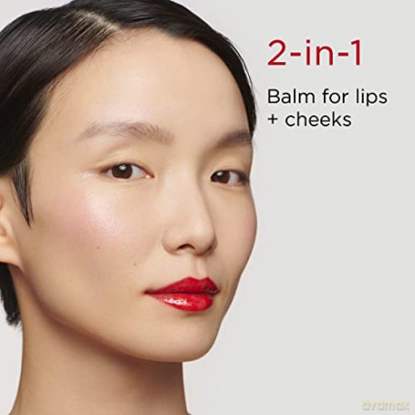 Clarins NEW Lip Perfector | 2-In-1 Color Balm for Lips + Cheeks | Nourishes and Plumps Lips | Adds Buildable Color to