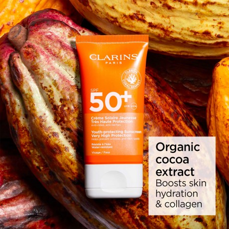 Clarins Sun Face Creme LSF 50+, 50 ml