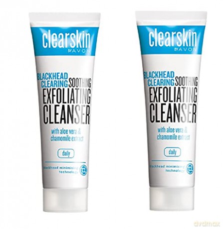 Clearskin Blackhead Beruhigende Peeling-Reiniger mit Aloe und Kamillenextrakt - 2 x 125 ml